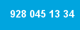 928 045 13 34